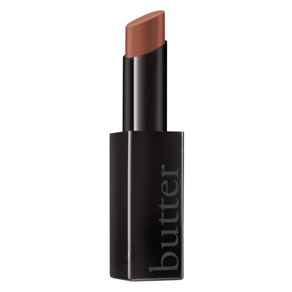 butter LONDON | rtěnka Brave Plush Rush Satin Matte - Cocoa