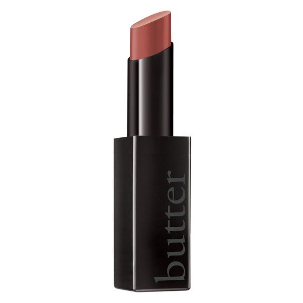 butter LONDON | brtěnka Strong Plush Rush Satin Matte - Warm Nude