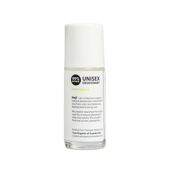 True Organic of Sweden | přírodní deodorant Undercover Agent - Lemongrass - Image 2